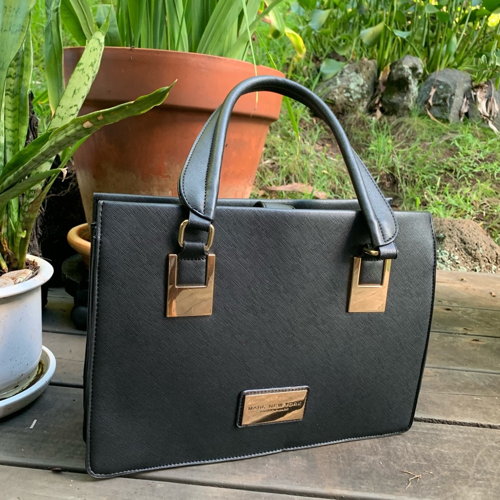 Black handbag by Marc New York, Andrew Marc.